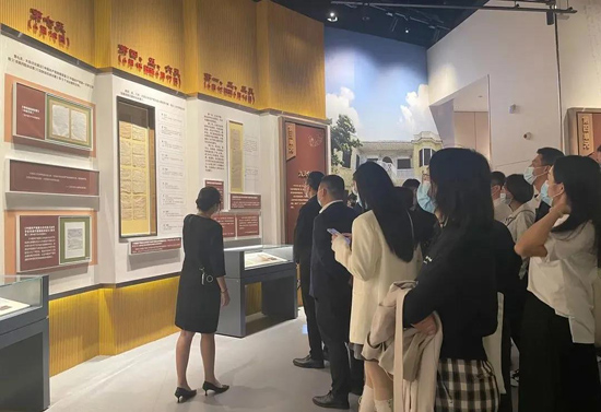 粤水电开展党建文化展厅讲解员培训活动