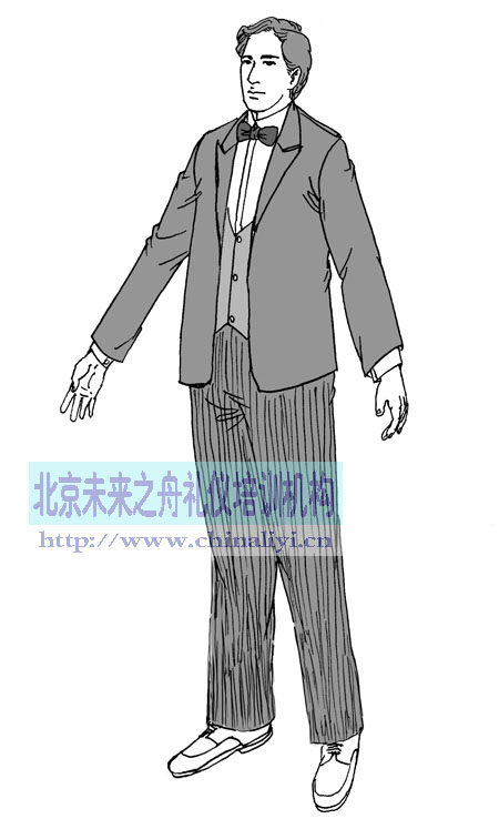 男士黑礼服